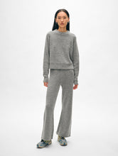 Load image into Gallery viewer, Merino Cashmere Bouclé Wide Leg Pant