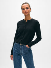 Load image into Gallery viewer, Cashmere Crewneck Cardigan