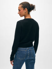 Load image into Gallery viewer, Cashmere Crewneck Cardigan