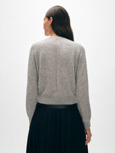 Load image into Gallery viewer, Cashmere Crewneck Cardigan