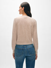 Load image into Gallery viewer, Cashmere Crewneck Cardigan