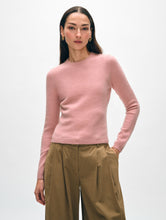 Load image into Gallery viewer, Cashmere Slim Crewneck