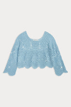 Load image into Gallery viewer, BRIA CROCHET CREWNECK