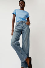 Load image into Gallery viewer, 6397 Pitched Baggy Jean in Americana Blue