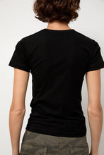 Load image into Gallery viewer, 6397 Shrunken Tee in Black