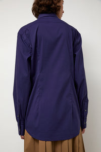 6397 Slim Long Shirt in Ultramarine