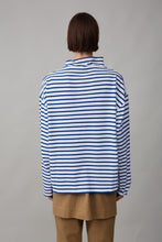 Load image into Gallery viewer, ONA LONG SLEEVE | BLUE AND WHITE STRIPE