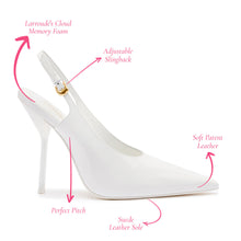 Load image into Gallery viewer, Larroudé x Altuzarra Pump In White Patent Leather