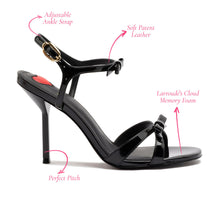 Load image into Gallery viewer, Brooks Sandal In Black Patent Leather