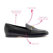 Load image into Gallery viewer, Katherine Loafer In Black Leather