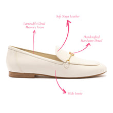 Load image into Gallery viewer, Katherine Loafer In Ivory Leather