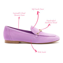 Load image into Gallery viewer, Katherine Loafer In Lilac Suede