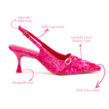 Load image into Gallery viewer, Ines Pump In Pink Velvet