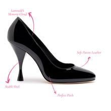 Load image into Gallery viewer, Michelle Pump In Black Patent Leather