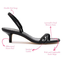 Load image into Gallery viewer, Mini Annie Sandal In Black Leather