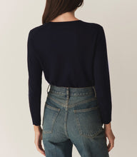 Load image into Gallery viewer, ALBANY KNIT HENLEY -- DEEP NAVY