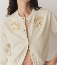 Load image into Gallery viewer, ANDRINA CARDIGAN -- EGGSHELL