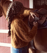 Load image into Gallery viewer, ANIKA SWEATER -- BRIGHT PUMPKIN