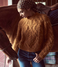 Load image into Gallery viewer, ANIKA SWEATER -- BRIGHT PUMPKIN