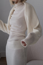 Load image into Gallery viewer, ANTOINETTE RIBBED CASHMERE SHRUG