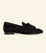 Load image into Gallery viewer, ARLOW LOAFER -- BLACK SUEDE