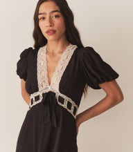 Load image into Gallery viewer, AUGUSTINA DRESS -- BLACK