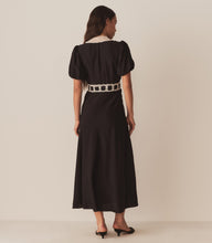 Load image into Gallery viewer, AUGUSTINA DRESS -- BLACK