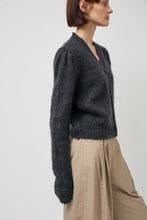 Load image into Gallery viewer, Amomento Grandma Cardigan in Dark Green