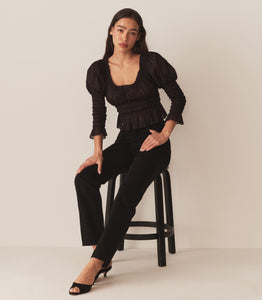 BAPTISIA TOP -- BLACK