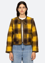 Load image into Gallery viewer, Amber Tie Front Jacket