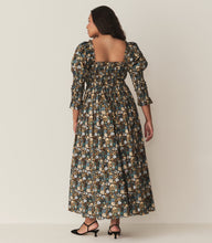 Load image into Gallery viewer, BIJOU DRESS -- BLEU ARBOR FLORAL