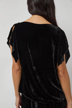 Load image into Gallery viewer, Baserange Olin Top in Black Velvet