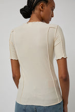 Load image into Gallery viewer, Baserange Omato Short Sleeve Tee in Off White