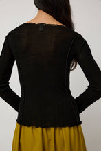 Load image into Gallery viewer, Baserange Omato Wool Long Sleeve in Black