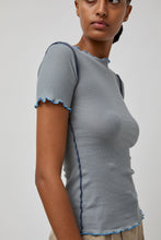 Load image into Gallery viewer, Baserange Vein Tee in Bow Blue