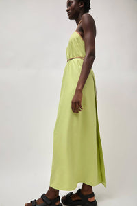 Baserange Ligo Dress in Lime