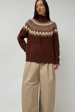 Load image into Gallery viewer, Batoner Nordic Mohair Turtleneck in Brown