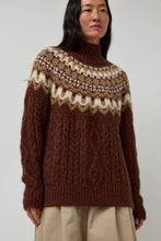 Load image into Gallery viewer, Batoner Nordic Mohair Turtleneck in Brown