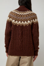 Load image into Gallery viewer, Batoner Nordic Mohair Turtleneck in Brown