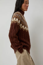 Load image into Gallery viewer, Batoner Nordic Mohair Turtleneck in Brown