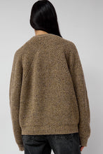 Load image into Gallery viewer, Batoner Tweed Signature Crewneck in Olive