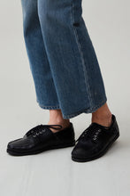 Load image into Gallery viewer, BAXTER BOAT SHOE | BLACK SADDLE LEATHER