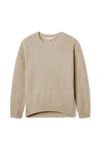 Load image into Gallery viewer, CAMPBELL RIBBED CREWNECK CASHMERE SWEATER