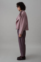 Load image into Gallery viewer, SAVANNAH JACKET | MAUVE TWILL MELTON WOOL