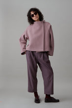 Load image into Gallery viewer, SAVANNAH JACKET | MAUVE TWILL MELTON WOOL