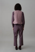 Load image into Gallery viewer, CALLUM PANT | MAUVE TROPICAL WOOL