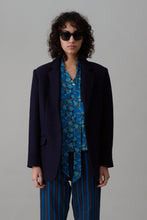 Load image into Gallery viewer, CLAUDIA JACKET | MIDNIGHT MELTON WOOL