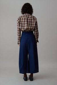 MORGAN PANT | MARINE WOOL