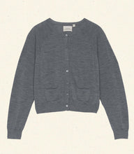 Load image into Gallery viewer, CELINE CARDIGAN -- GREY