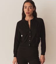 Load image into Gallery viewer, CELINE CARDIGAN -- BLACK